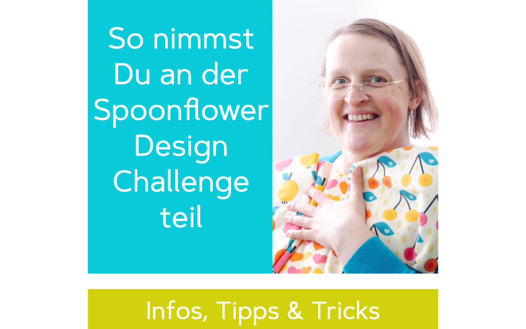 Wie kann ich bei der Spoonflower Design Challenge mitmachen und mit abstimmen?