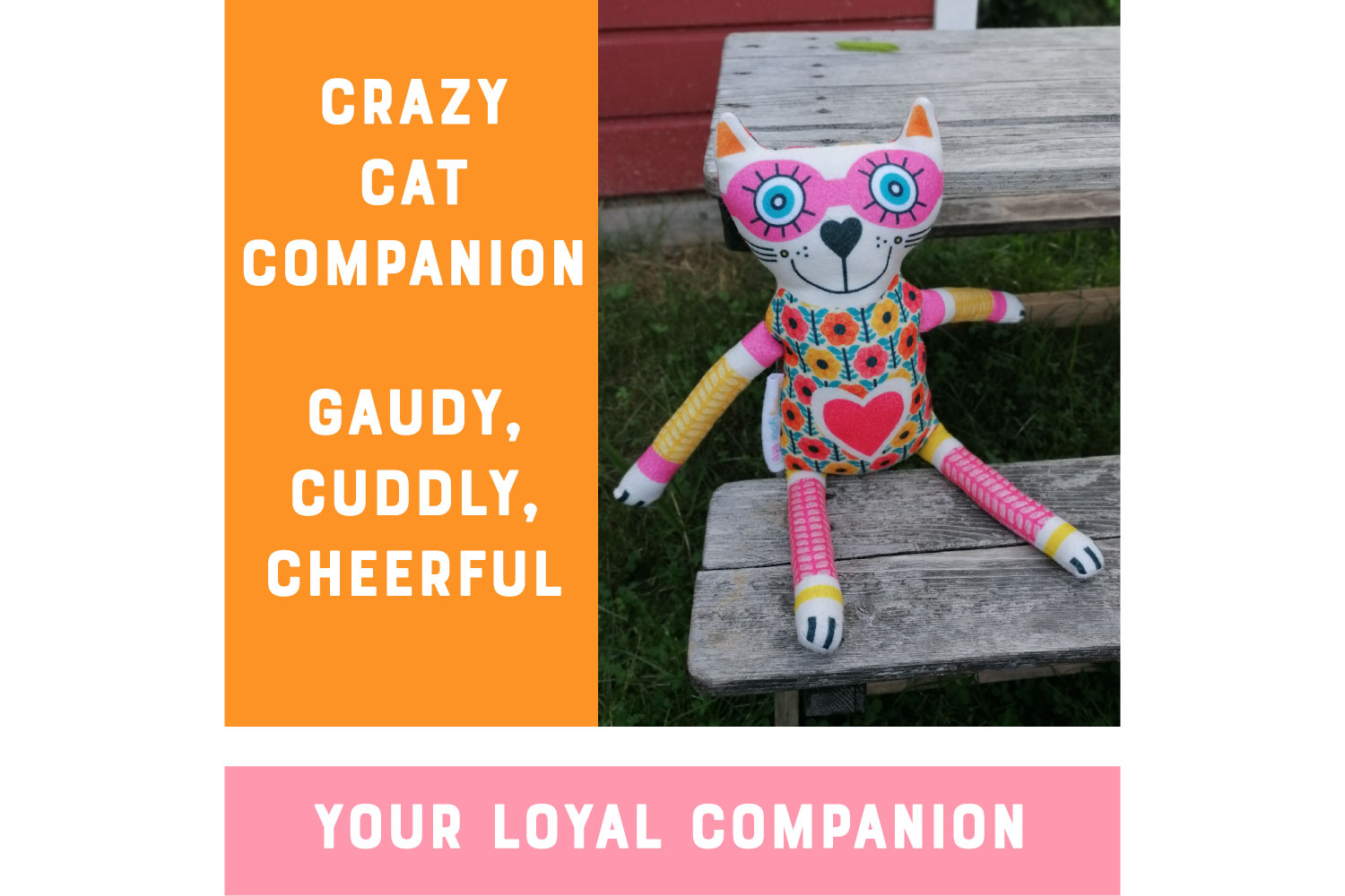 Crazy Cat Companion - your gaudy companion